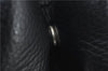 Authentic BURBERRY Vintage Leather Shoulder Hand Bag Purse Black 7453E