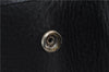 Authentic BURBERRY Vintage Leather Shoulder Hand Bag Purse Black 7453E