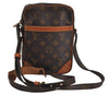 Authentic Louis Vuitton Monogram Danube Shoulder Cross Body Bag M45266 LV 7462D