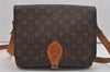 Authentic Louis Vuitton Monogram Cartouchiere GM Shoulder Bag Old Model 7463I