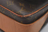 Authentic Louis Vuitton Monogram Cartouchiere GM Shoulder Bag Old Model 7463I