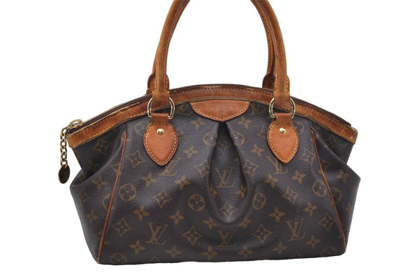 Authentic Louis Vuitton Monogram Tivoli PM Hand Bag M40143 LV 7466D