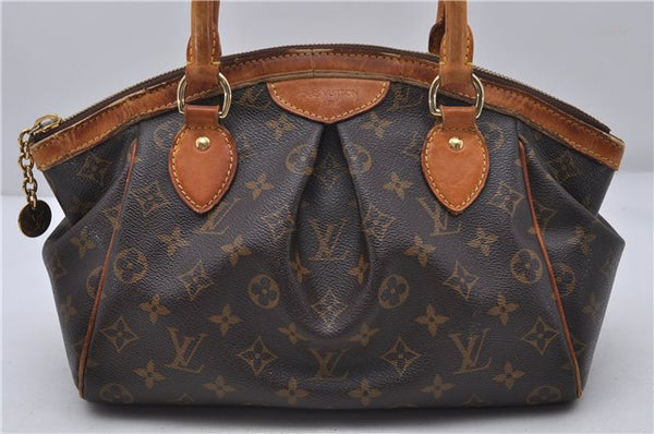 Authentic Louis Vuitton Monogram Tivoli PM Hand Bag M40143 LV 7466D