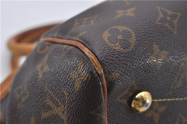 Authentic Louis Vuitton Monogram Tivoli PM Hand Bag M40143 LV 7466D