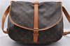 Auth LOUIS VUITTON Monogram Saumur 35 Shoulder Cross Body Bag M42254 LV 7468C