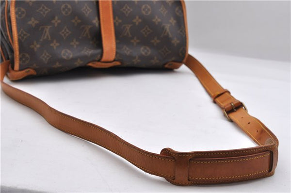 Auth LOUIS VUITTON Monogram Saumur 35 Shoulder Cross Body Bag M42254 LV 7468C