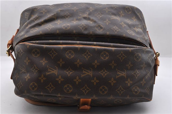 Auth LOUIS VUITTON Monogram Saumur 35 Shoulder Cross Body Bag M42254 LV 7468C