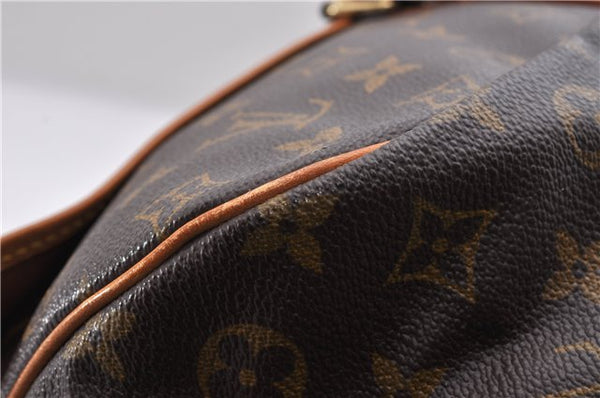 Auth LOUIS VUITTON Monogram Saumur 35 Shoulder Cross Body Bag M42254 LV 7468C