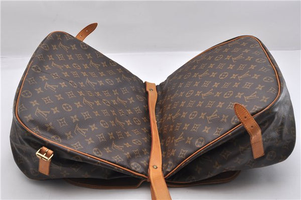 Auth LOUIS VUITTON Monogram Saumur 35 Shoulder Cross Body Bag M42254 LV 7468C