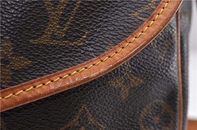 Auth LOUIS VUITTON Monogram Saumur 35 Shoulder Cross Body Bag M42254 LV 7468C