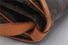 Auth LOUIS VUITTON Monogram Saumur 35 Shoulder Cross Body Bag M42254 LV 7468C