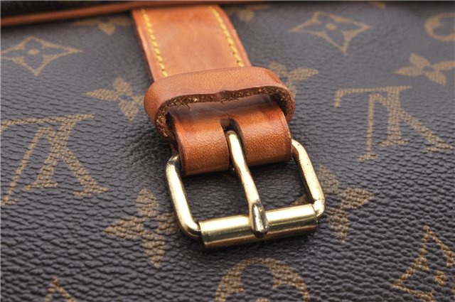 Auth LOUIS VUITTON Monogram Saumur 35 Shoulder Cross Body Bag M42254 LV 7468C