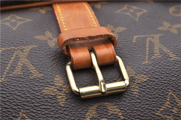 Auth LOUIS VUITTON Monogram Saumur 35 Shoulder Cross Body Bag M42254 LV 7468C