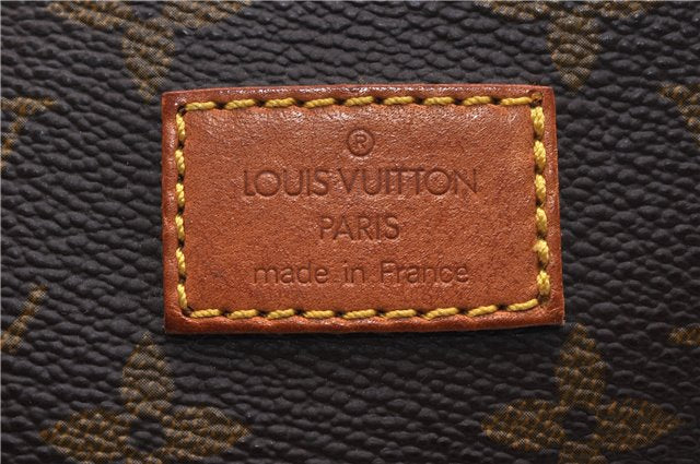 Auth LOUIS VUITTON Monogram Saumur 35 Shoulder Cross Body Bag M42254 LV 7468C