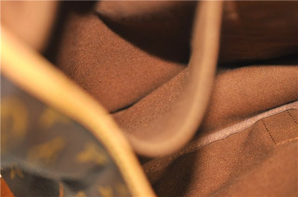 Auth LOUIS VUITTON Monogram Saumur 35 Shoulder Cross Body Bag M42254 LV 7468C