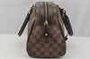 Authentic Louis Vuitton Damier Duomo Hand Boston Bag Purse N60008 LV 7468I