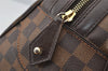 Authentic Louis Vuitton Damier Duomo Hand Boston Bag Purse N60008 LV 7468I