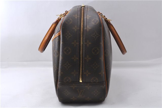 Authentic Louis Vuitton Monogram Deauville Hand Bag M47270 LV 7469D