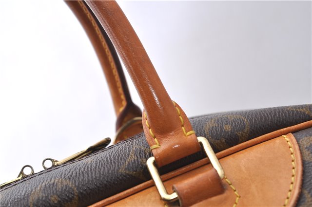 Authentic Louis Vuitton Monogram Deauville Hand Bag M47270 LV 7469D