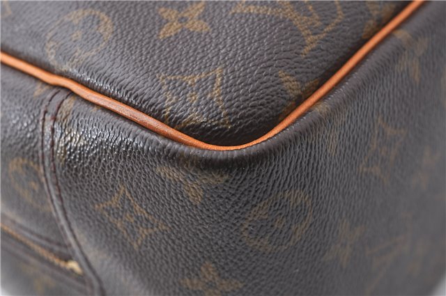 Authentic Louis Vuitton Monogram Deauville Hand Bag M47270 LV 7469D