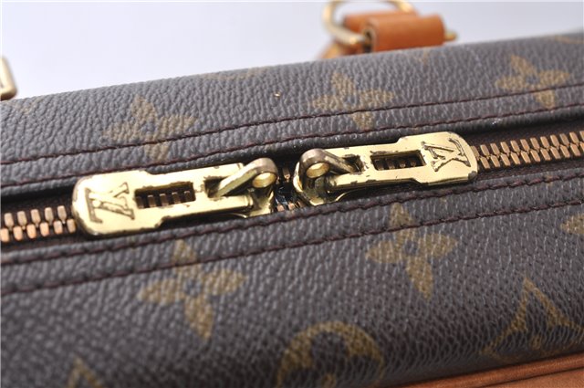 Authentic Louis Vuitton Monogram Deauville Hand Bag M47270 LV 7469D