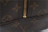 Authentic Louis Vuitton Monogram Deauville Hand Bag M47270 LV 7469D