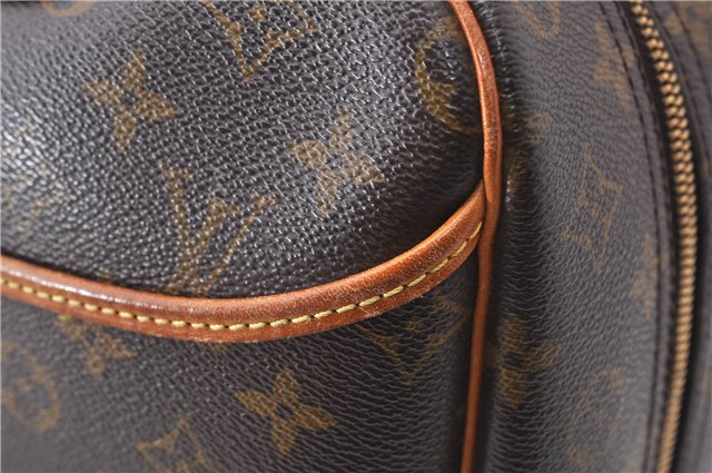 Authentic Louis Vuitton Monogram Deauville Hand Bag M47270 LV 7469D