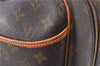 Authentic Louis Vuitton Monogram Deauville Hand Bag M47270 LV 7469D