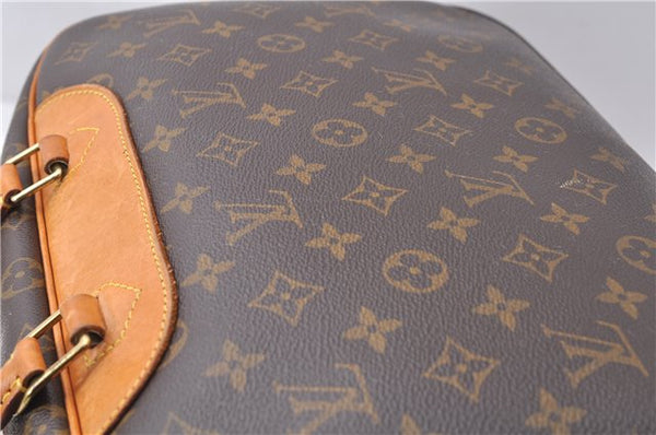 Authentic Louis Vuitton Monogram Deauville Hand Bag M47270 LV 7469D