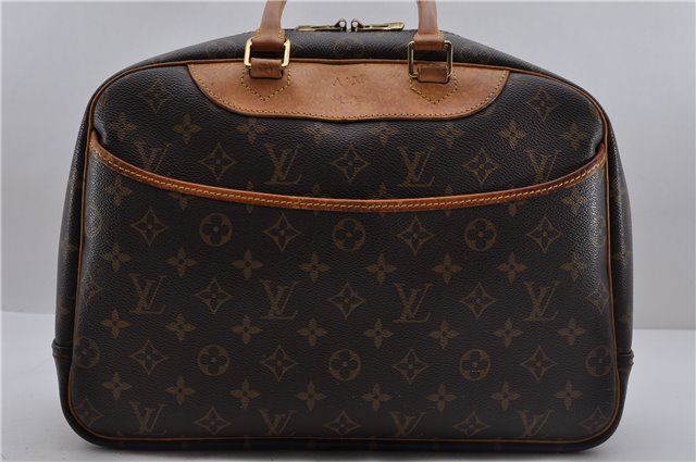 Authentic Louis Vuitton Monogram Deauville Hand Bag Purse M47270 LV 7470D