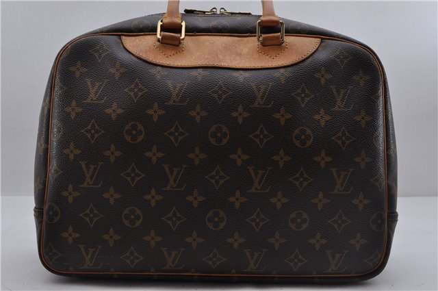 Authentic Louis Vuitton Monogram Deauville Hand Bag Purse M47270 LV 7470D