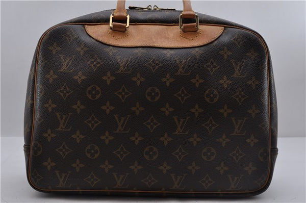 Authentic Louis Vuitton Monogram Deauville Hand Bag Purse M47270 LV 7470D