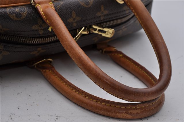 Authentic Louis Vuitton Monogram Deauville Hand Bag Purse M47270 LV 7470D