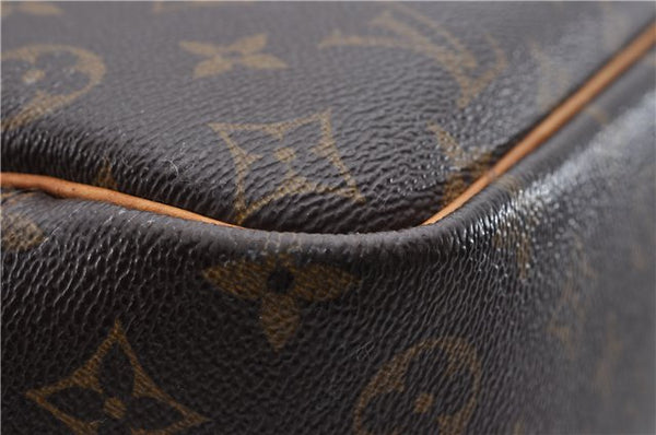 Authentic Louis Vuitton Monogram Deauville Hand Bag Purse M47270 LV 7470D