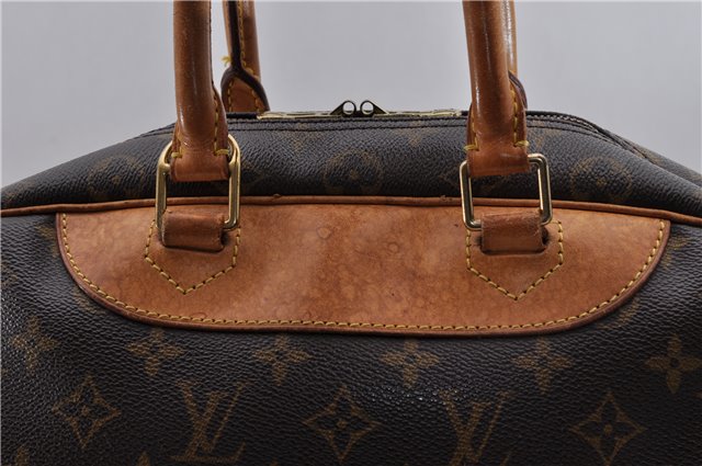 Authentic Louis Vuitton Monogram Deauville Hand Bag Purse M47270 LV 7470D