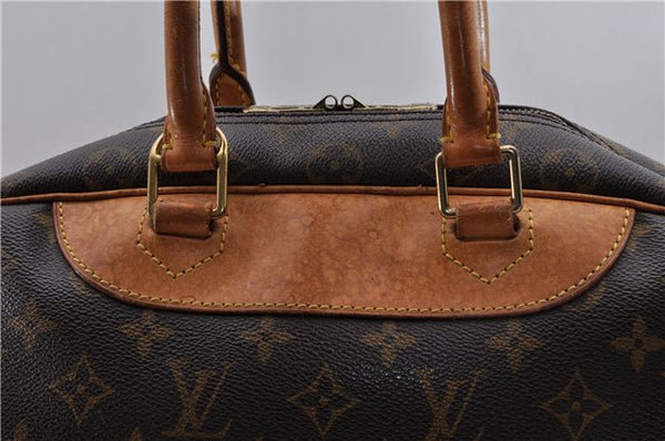 Authentic Louis Vuitton Monogram Deauville Hand Bag Purse M47270 LV 7470D