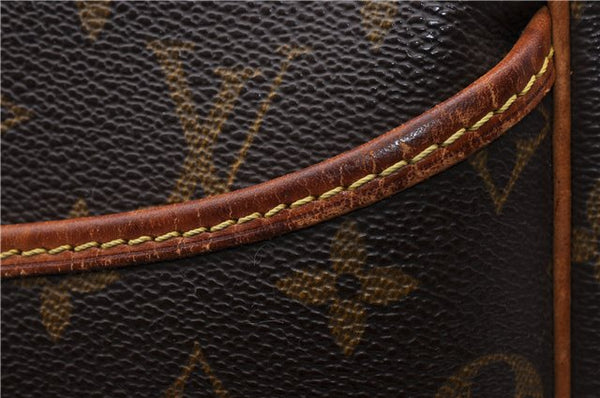 Authentic Louis Vuitton Monogram Deauville Hand Bag Purse M47270 LV 7470D