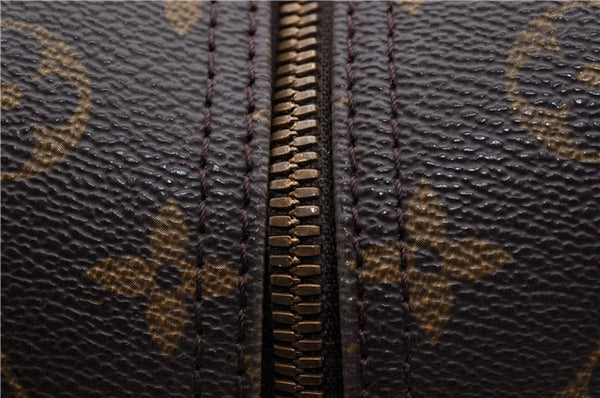 Authentic Louis Vuitton Monogram Deauville Hand Bag Purse M47270 LV 7470D