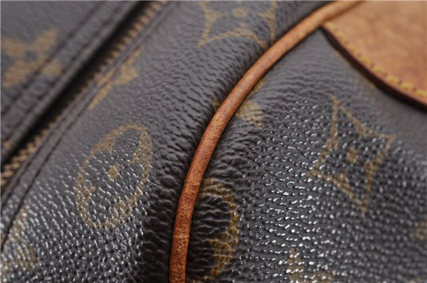 Authentic Louis Vuitton Monogram Deauville Hand Bag Purse M47270 LV 7470D