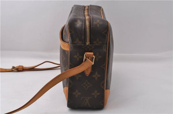 Auth Louis Vuitton Monogram Trocadero 30 Shoulder Cross Body Bag M51272 LV 7471D