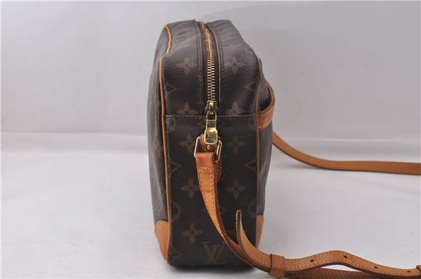 Auth Louis Vuitton Monogram Trocadero 30 Shoulder Cross Body Bag M51272 LV 7471D