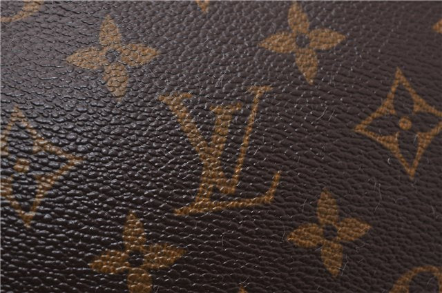 Auth Louis Vuitton Monogram Trocadero 30 Shoulder Cross Body Bag M51272 LV 7471D