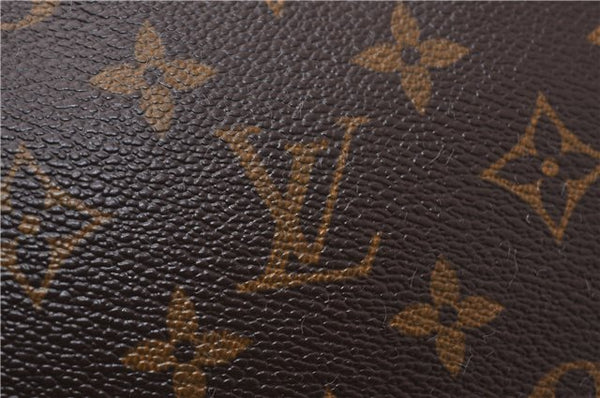 Auth Louis Vuitton Monogram Trocadero 30 Shoulder Cross Body Bag M51272 LV 7471D
