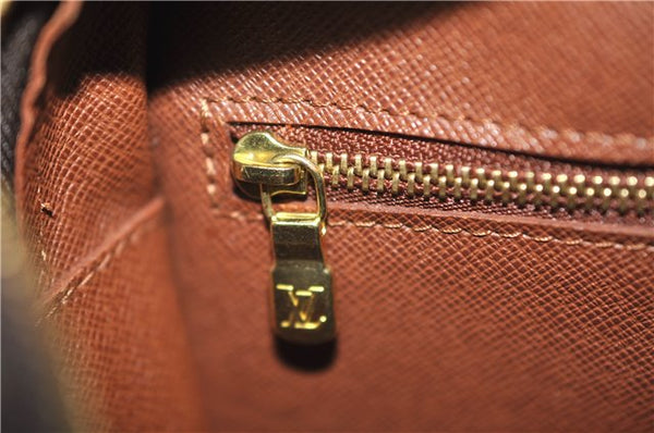 Auth Louis Vuitton Monogram Trocadero 30 Shoulder Cross Body Bag M51272 LV 7471D