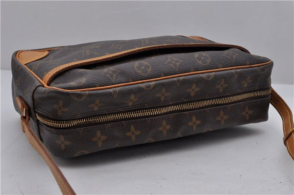 Auth Louis Vuitton Monogram Trocadero 30 Shoulder Cross Body Bag M51272 LV 7472D