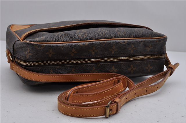 Auth Louis Vuitton Monogram Trocadero 30 Shoulder Cross Body Bag M51272 LV 7472D