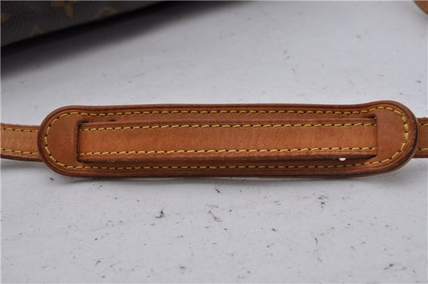 Auth Louis Vuitton Monogram Trocadero 30 Shoulder Cross Body Bag M51272 LV 7472D