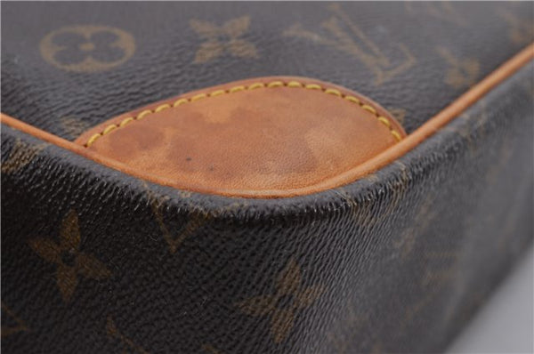 Auth Louis Vuitton Monogram Trocadero 30 Shoulder Cross Body Bag M51272 LV 7472D