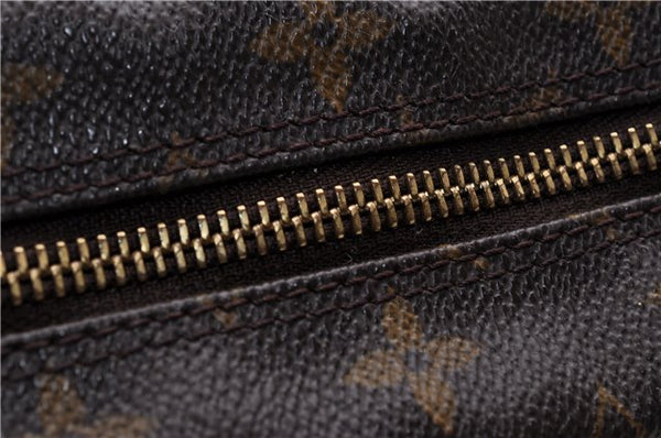 Auth Louis Vuitton Monogram Trocadero 30 Shoulder Cross Body Bag M51272 LV 7472D