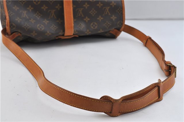 Auth LOUIS VUITTON Monogram Saumur 35 Shoulder Cross Body Bag M42254 LV 7475C